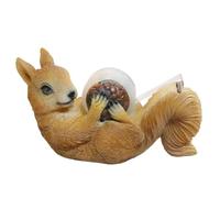 Euyehn Squirrel Tape Dispenser, Cute Animal Desktop Tape Dispenser Reel, Resin Tape Desk Dispenser for Women, Men, Adult, Coworkers, Friends, Family