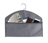 Euyehn Zipper Hidden Pocket Safe, Secret Document Fireproof Waterproof Holder Diversion Safe, Cash Hiding Pocket, Portable Valuables Storage Bag For Closet, Home