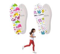 EUYKQNOI 2 pairs of children's insoles, safe sole children, super soft and cuttable shoe insoles for all children's shoes, perfect for small feet in nursery and everyday life, comfortable and safe for