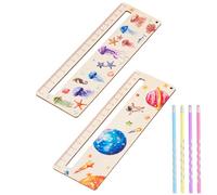 EUYKQNOI Gadget for Dyslexia Readers, Guided Reading Strips, Tracking Rulers Bookmarks, Reading Aid for Children, Teachers and People with Learning Difficulties, 2 Pieces