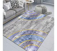 EUYXCRV Nordic Style Crystal Velvet Carpet Living Room Bedroom Carpet, Simple Modern Coffee Table Blanket Office Floor Mat 160 x 230 cm
