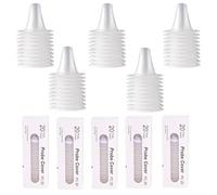 EUZUXU 100 Pcs Ear Thermometer Probe Covers, Refill Caps Replacement, for All Braun Thermometer Models