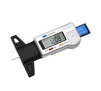 EUZUXU Tyre Tread Depth Gauge, 0-25.4mm / 1Inch, Portable Tread Depth Checker, with Large LCD Display, for Cars, Vans, Trucks, Motorbikes