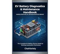 EV Battery Diagnostics & Maintenance Handbook: Master Lithium-Ion, LFP, and Solid-State Pack Service (Electric Vehicle & Battery Engineering Series)