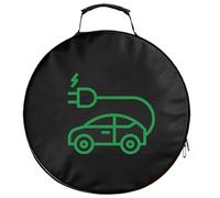 EV Charger Bag - Oxford Cloth Cable Storage Organizer, Car Tools Carry Case, EV Charging Accessories Holder for Trunk Vehicle Storage | Protective Organizer for Charging Cords Hoses Connectors
