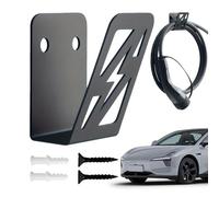 EV Charger Holder - Alloy Frame, Reinforced Hose , Shielded Connector Hook, Dependable Motorised Transport Supply Lead Containment Structure | for Apartment Complex Driveway Motorhome T