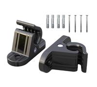EV Charger Holder - Double Wall Mounted Charger Organizer, PC Construction Clip With Screw Kit, Electric Car Accessories, Secure Cable Management Bracket, Easy Installation Or Workspace
