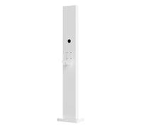 EV Charger Pedestal Stand,Outdoor EV Charging Station Box, Waterproof & Rust-Proof Enclosure, Fully Wrapped Base for Electric Vehicle Chargers, Durable & Versatile Design (White, Medium)