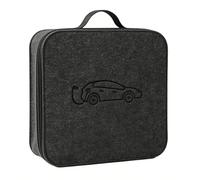 EV Charger Storage Case | Felt Electric Vehicle Charging Cord Orgeanizer,EV Charging Cable Bag - for Extensieon Cords Adapters Outdoor Travel Road Tripe