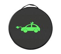 EV Charging Cable Storage Bag - Waterproof Oxford Cable Organizer case, Large Capacity Electric car Charger Bag | Portable Storage for Jumper Cables ev Charger Cords rv Hoses Travel Outdoor us