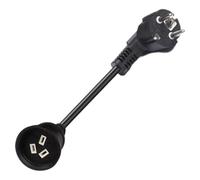 EV Charging Extension Cable Heavy Duty 10A-15A Power Adapter Connector