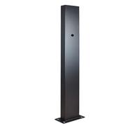 EV Charging Pedestal: A Cold-rolled Steel, Base-mounted Charging Station Equipped with A Cable Hook, Featuring A Compact Footprint(Large)