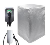 EV Charging Station Rain Cover - Waterproof Charging Station Rain Protector for Car | All-Weather Sun Blocking Tight-Fit Fabric for Public Place Outdoor Parking Lot Yard