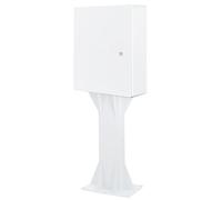 EV Charging Station Support Pole, Protective Box for Charger, Security and Anti-theft Compatible with Most Charging Piles