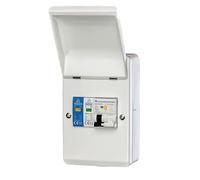 EV Consumer Unit with A Type DP B40 RCBO and SPD A-type High Immunity 30ma AC Earth Leakage 6ma DC Earth Leakage Circuit Breaker - Electric Vehicle Consumer Unit Overload Protection