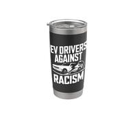 EV Drivers Against Racism Stainless Steel Insulated Tumbler