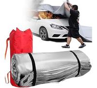 Ev Fire Blanket, Emergency Fireproof Blanket For Vehicles, Class A Flame Retardant, Cuts Oxygen Instantly, Withstands 1100°C, For Cars, Trucks, Motorhomes, Reusable | Silicone Cloth,6 x 8 m