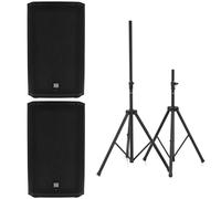 EV ZLX 15P G2 Stereo Stand Bundle