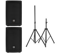 EV ZLX 8P G2 Stereo Stand Bundle