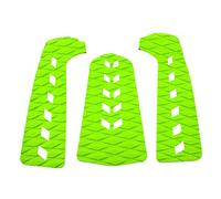 EVA Anti slip Stomp Pad with Squarea Hole for Surfboard Shortboard Longboard Skimboard (green)