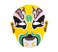EVA Beijing Opera Mask Diy Material Package Dance Mask Sticker Handmade Diy Material Package Ornaments EVA Chinese Style Mask Kids Gift