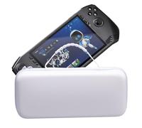 EVA Carrying Case for MSI Claw-Game Controller Storage Bag Portable Handbag for MSI Claw,Shockproof Travel Bag Organiser Bag (White)