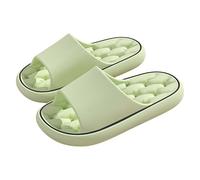EVA Cloud Sliders For Women - Lightweight House Slippers Non-Slip Indoor Shower Slippers Summer Soft Hollow Out Sole Bathroom Footwear Pillow Sliders Washable Quick Drying Shoes For Pool Beach