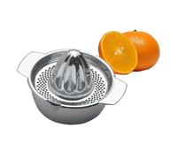 EVA COLLECTION Stainless Steel Small Citrus Juicer Ø 16 cm Eva - Oranges Lemons