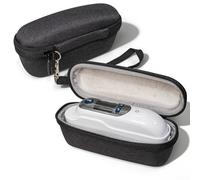 EVA Ear Thermometer Storage Case for IRT6520, Portable Waterproof Hard Shell Travel Bag with Soft Lining, Scratch-Resistant Organizer Box 17.5x8x6.5cm(GC-0172 Black)