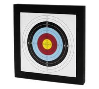 EVA Foam Archery Target 50cm 50mm Thick with 10 Papers 50mm thick EVA absorbs impact, reduces bounce-back. Clear high-contrast rings, 10 papers & pins included. Lightweight 2.51lbs.
