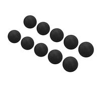 EVA Foam Balls, Soft Balls 10pcs 65mm Multi Purpose Universal for Indoor and Outdoor Training(black)