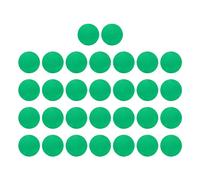 EVA Foam Balls Soft Sponge Practice Ball 30pcs 21.5mm Indoor Outdoor Training Non Hurt Light Weight Brightly Colored (Green)