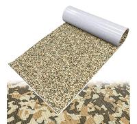 EVA Foam Boat Decking 94.5"x 35.43" Camouflage Marine Flooring Mat with Adhesive, Non Skid Kayak Decking Swimming Platform Pad Yacht Golf Cart Floating Dock RV Flooring Pad
