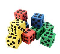 Eva Foam Dice Six Sided Spot Dice Game Soft Learn Play Blocks Toy