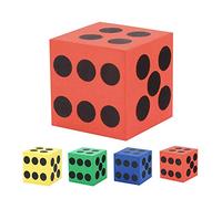 Eva Foam Dice Six Sided Spot Dice Kid Game Soft Learn Play Blocks Sturdy and Practical Practical treatment