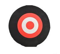 EVA Foam Moving Target for Perfect for Use in Gardens, For Indoors and Outdoors (Black Red)