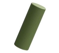 EVA Foam Roller - Beginner-Friendly Solid Textured Massage Roller for Muscle Relaxation, Back Rolling & Fascia Release - Yoga Fitness Tool(Cyan Green,Small)