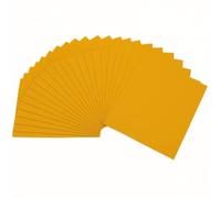 EVA Foam Sheets - Dark Yellow - Pack of 5, A4 Paper Size, Extra Large Sheet Size, 7.8 X 11.8 Inches, 1.5mm-2mm Thick, for Arts and Crafts, 5 Sheets, Easter Decor DIY Handwork, School Projects, Kids
