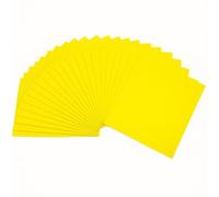 EVA Foam Sheets - Yellow - Pack of 5, A4 Paper Size, Extra Large Sheet Size, 7.8 X 11.8 Inches, 1.5mm-2mm Thick, for Arts and Crafts, 5 Sheets, Easter Decor DIY Handwork, Craft School Projects, Kids