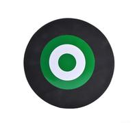 EVA Foam Target for Bow Practice Indoor Outdoor Garden Use Designed for Training Lightweight Portable and Shape Recovering (Black and green target)