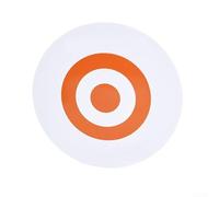 EVA Foam Target for Bow Practice Indoor Outdoor Garden Use Designed for Training Lightweight Portable and Shape Recovering (White orange target)