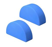 EVA Foam Yoga Blocks, 2 Pack Half Round Yoga Bricks Gym Blocks Non-Slip