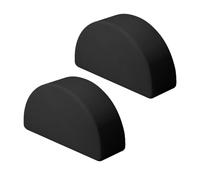 EVA Foam Yoga Blocks, 2 Pack Half Round Yoga Bricks Gym Blocks Non-Slip