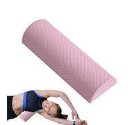 EVA Half Round Foam Roller, Yoga Block Muscle Massage with Massage Floats Point, Workout Support Roller, Half Roller for Muscle Recovery, Multifunctional Fitness Equipment for Back Stretching