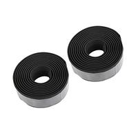 EVA Handlebar Tape Lightweight Comfortable Wrap for Bicycling Blue & White 200cm 2 Units (Black)
