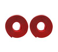 EVA Handlebar Tape Lightweight Comfortable Wrap for Bicycling Blue & White 200cm 2 Units (Red)
