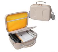 EVA Hard Case for Kodak for mini Plus Printer Large Capacity(Khaki + Yellow)