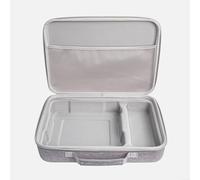Eva Hard Case For Robot CleanerPortable Storage Box For Glass Cleaning DeviceShockproof Organizer Bag With Handle And ZipperTravel Carry Case For Automatic WasherProtective(Gray)
