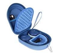 EVA Hard Case for Sony WH-CH510 WH-CH520, JBL Tune 510BT 500BT Live400BT Noise Canceling Wireless Headphones, Premium Travel Protective Carrying Storage Bag for Edifier W820NB Plus (Blue)