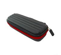 Eva Hard For Dart Case For Steel Soft Tip Darts Storage Bag With Mesh Pockets For 6 Sets Flights Shafts Tips Black Portable Organizer(Red)